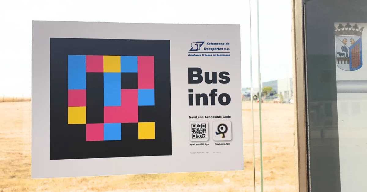NaviLens: tecnología para invidentes en todas las paradas