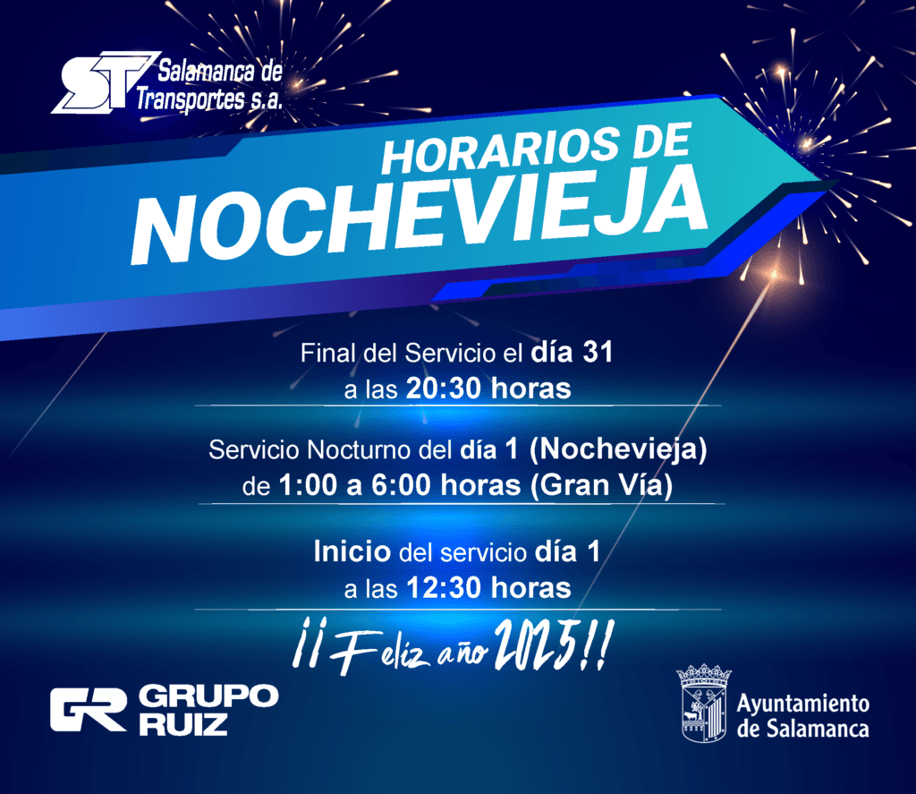 Horarios Nochevieja 2024